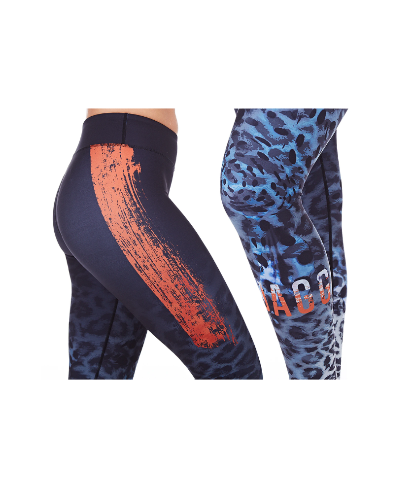 JAGGAD LEGGINGS WOMENS CROUCHING TIGER 7 8 XS FRB140LEO XS 180 SPM